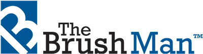 The Brush Man Logo